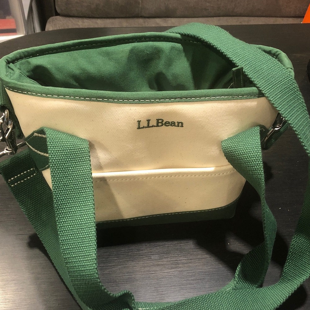 LL bean insulated cooler purse bag